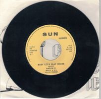 Aaron Elvis Presley -- Baby Let`s Play House  Promotion Copy